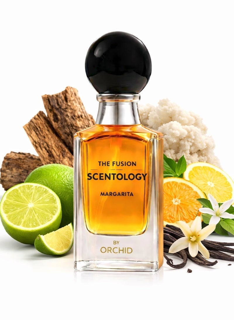 أوركيد عطر ذا فيوجن سينتولوجي مارغريتا يونيسكس – عطر غورماند وخشبي ماء العطر 100 مل | رائحة حلوة ودافئة للرجال والنساء - Image 1